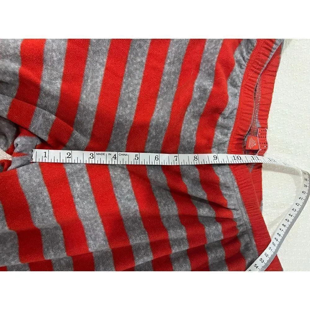 Target Red and Gray Striped Pajama Pants size Large - Picture 8 of 9
